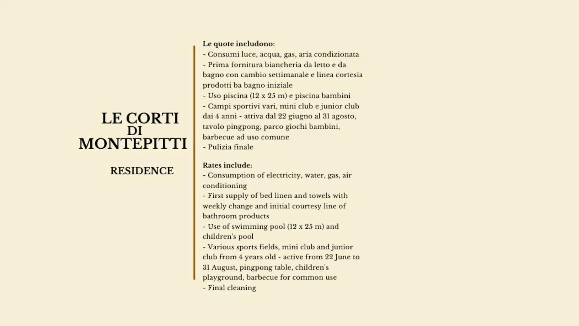 Isa-Apartments 4 Beds, Ground Floor With Private Outdoor Area, In Residence With Swimming-Pool Campiglia Marittima Italy